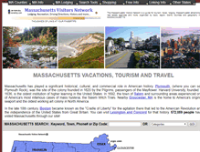 Tablet Screenshot of massachusettsvisitorsnetwork.com